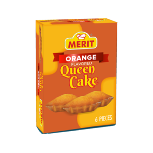 MERIT Orange Flavored Queen Cake