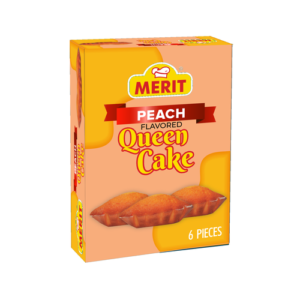 MERIT Peach Flavored Queen Cake